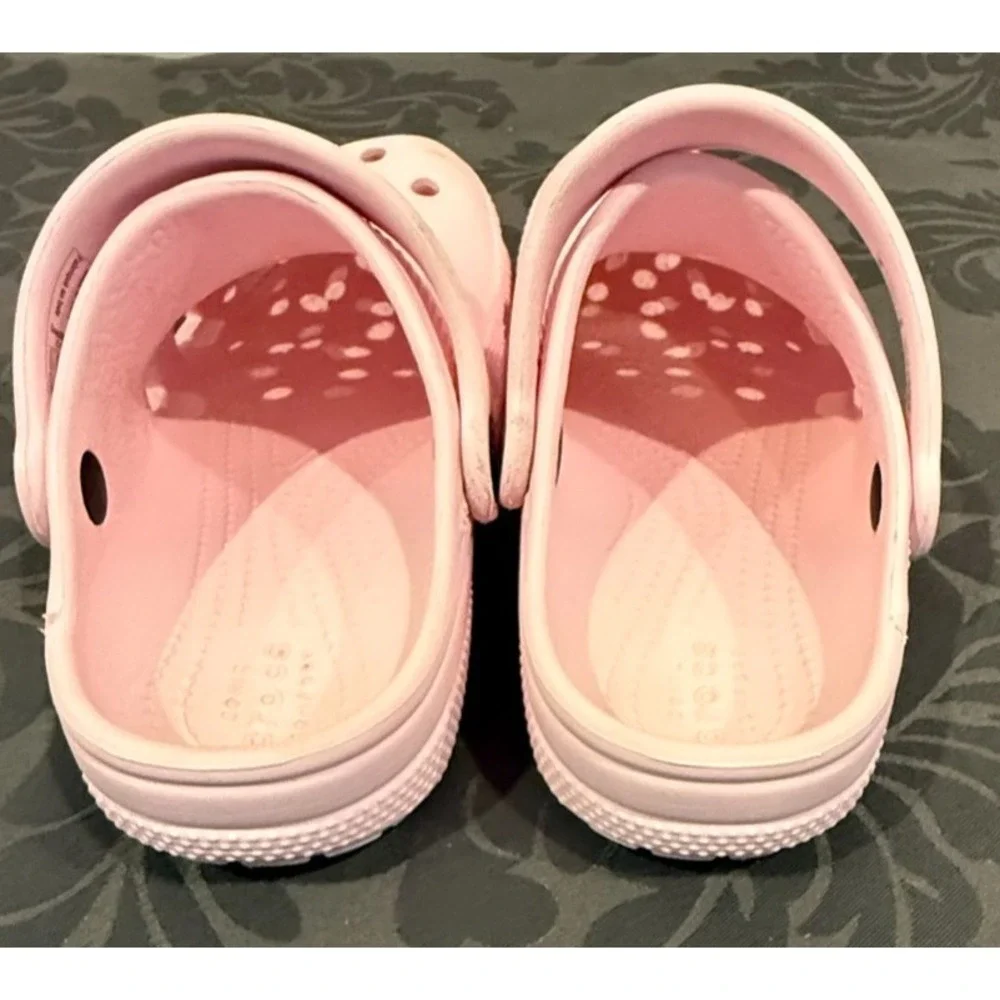 Crocs Classic Clog Pink Size C13 Unisex Slip On Comfort Shoes Casual size C 13